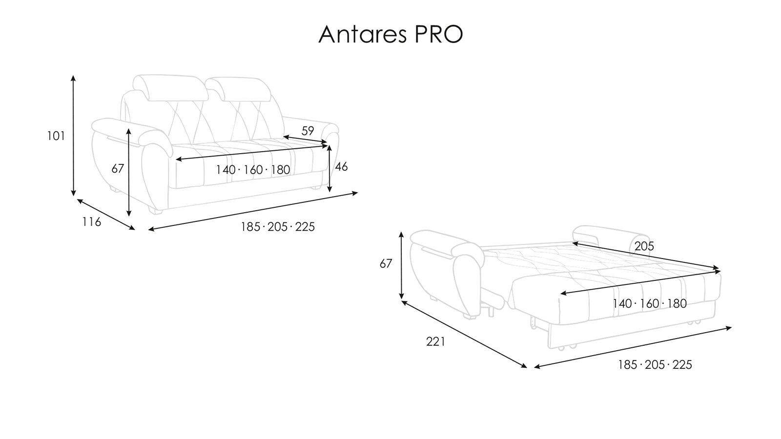 Прямой диван Antares Pro c анатомическим матрасом, Красный, Antares Pro c анатомическим матрасом
Прямой диван Antares Pro c анатомическим матрасом, Красный, Antares Pro c анатомическим матрасом