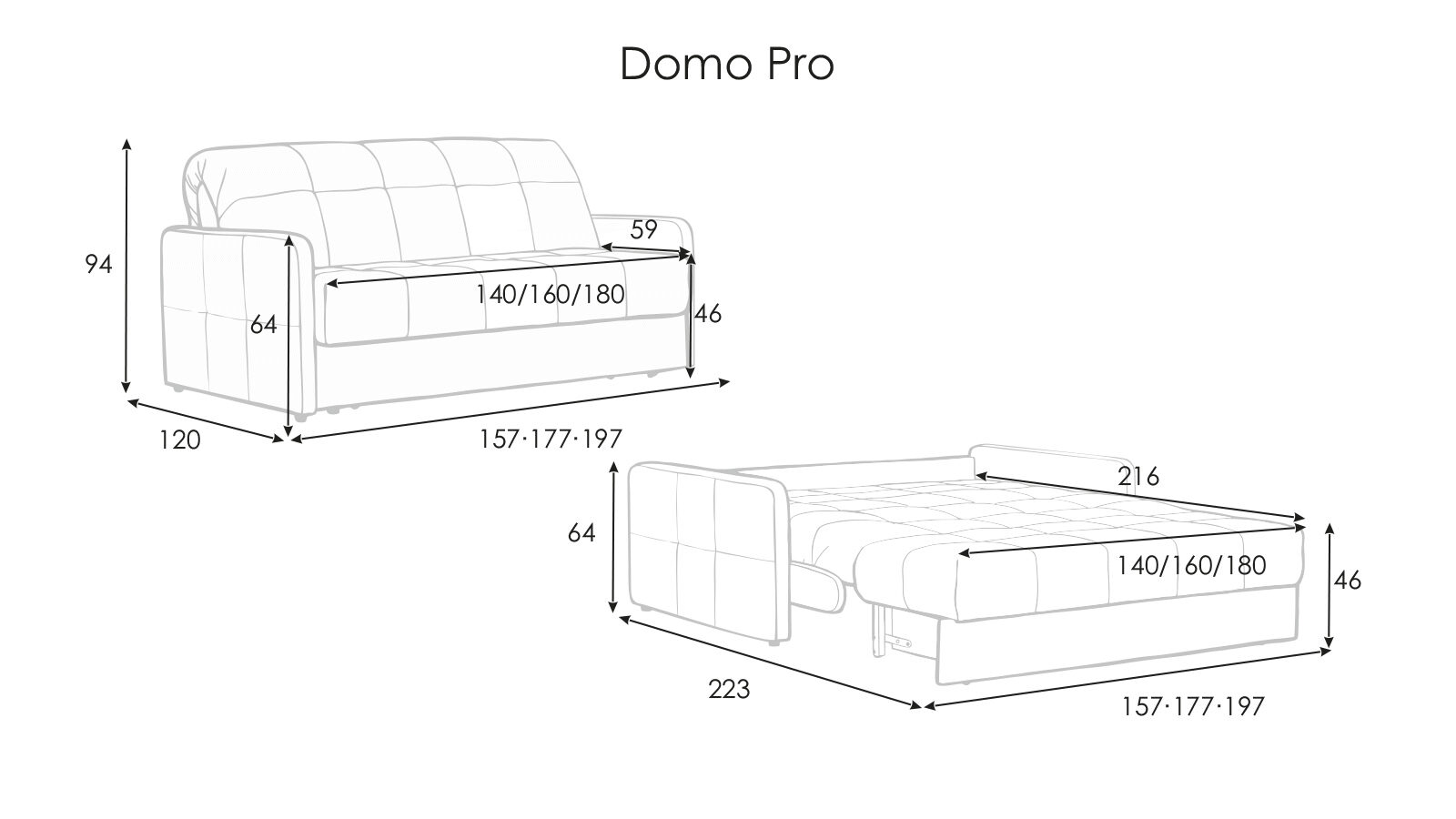 Прямой диван Domo Pro с анатомическим матрасом и узкими подлокотниками, стежка квадрат, Бежевый, Domo Pro с анатомическим матрасом и узкими подлокотниками, стежка квадрат
Прямой диван Domo Pro с анатомическим матрасом и узкими подлокотниками, стежка квадрат, Бежевый, Domo Pro с анатомическим матрасом и узкими подлокотниками, стежка квадрат