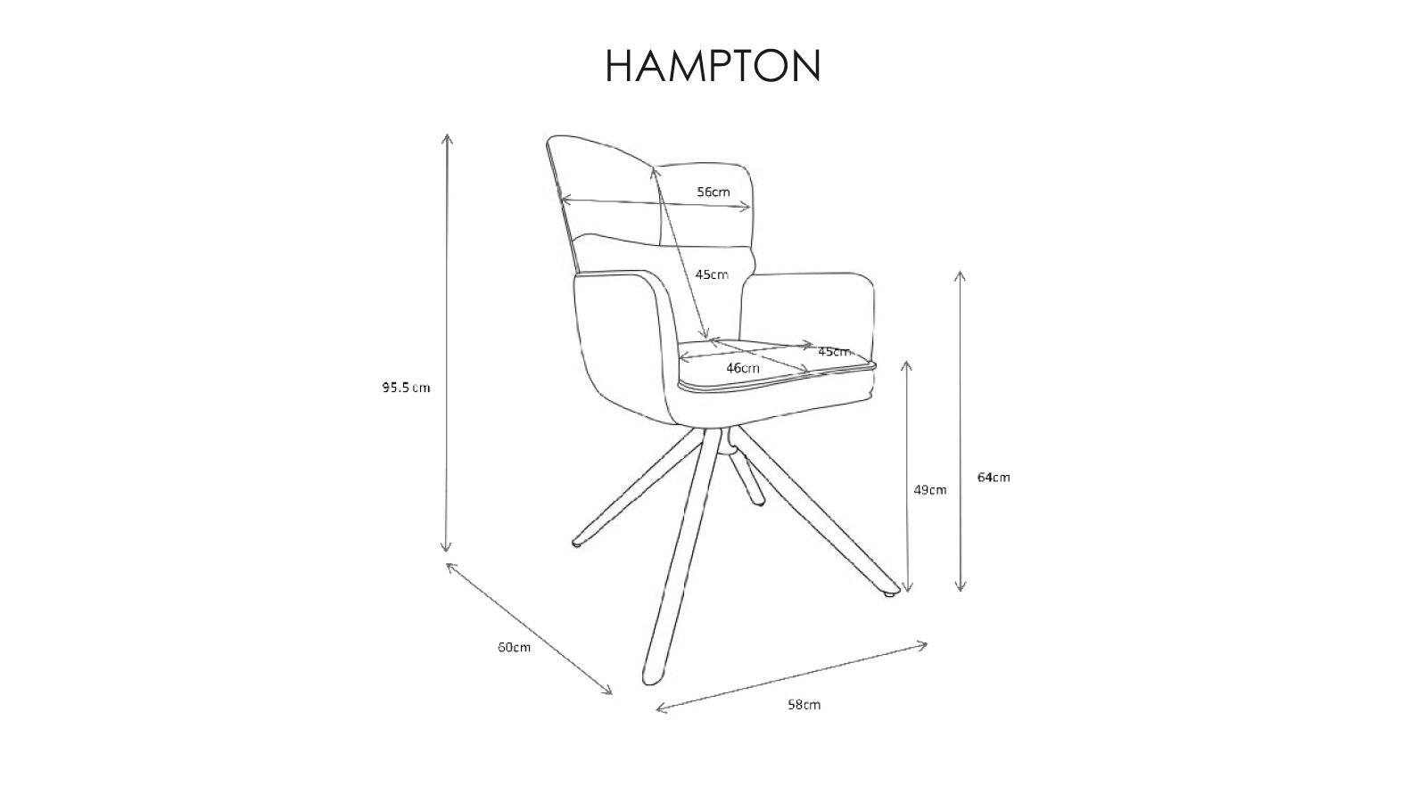Кресло Hampton, Молочный, Hampton
Кресло Hampton, Молочный, Hampton