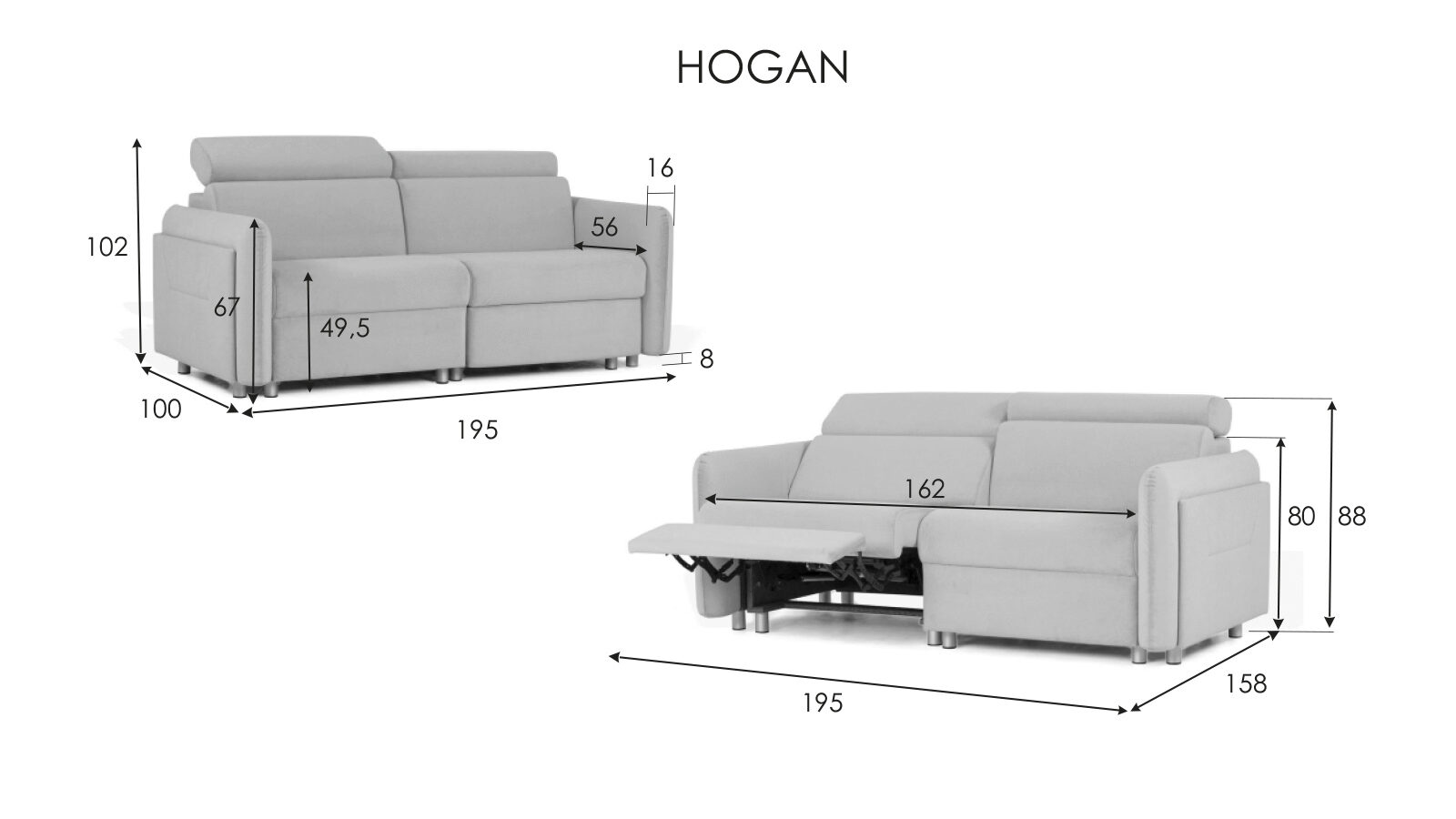 Прямой диван Hogan 2-местный с реклайнером справа, Бирюзовый, Hogan 2-местный с реклайнером справа
Прямой диван Hogan 2-местный с реклайнером справа, Бирюзовый, Hogan 2-местный с реклайнером справа