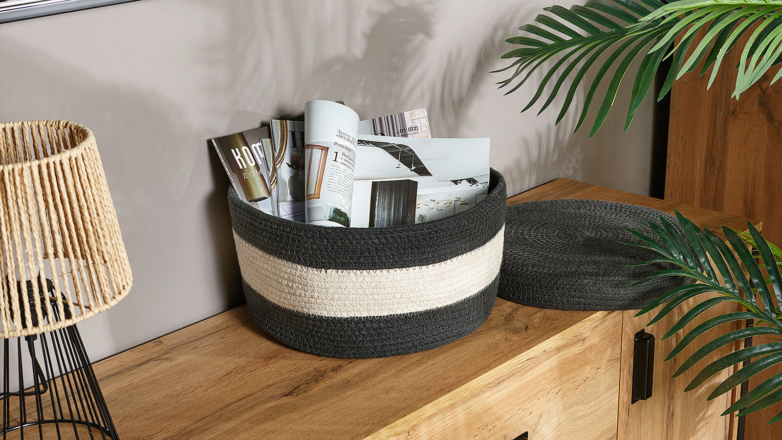 Корзина декоративная Askona Home Cotton 35 20 см цвет черный, Askona Home Cotton 35 20 см цвет черный
Корзина декоративная Askona Home Cotton 35 20 см цвет черный, Askona Home Cotton 35 20 см цвет черный