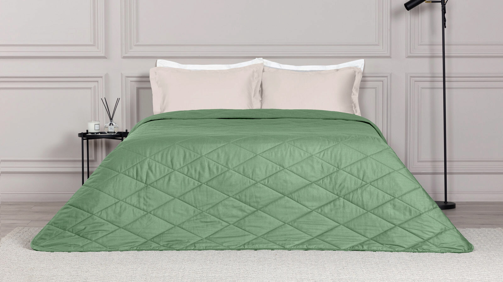 Покрывало хлопковое Askona Cotton Sateen, цвет Розмарин, Askona Cotton Sateen, цвет Розмарин
Покрывало хлопковое Askona Cotton Sateen, цвет Розмарин, Askona Cotton Sateen, цвет Розмарин
