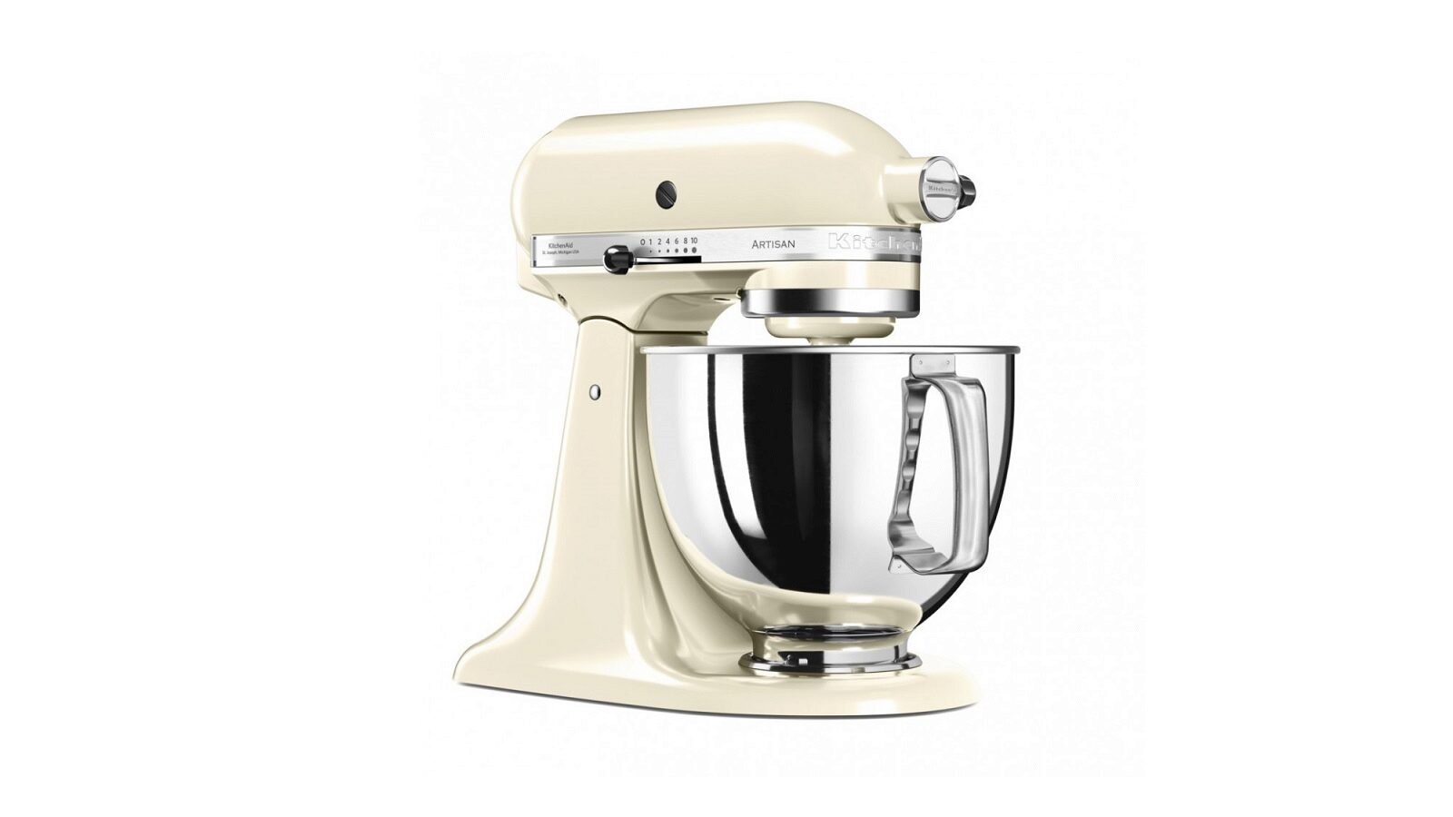 Планетарный миксер KitchenAid Artisan, цвет: Кремовый