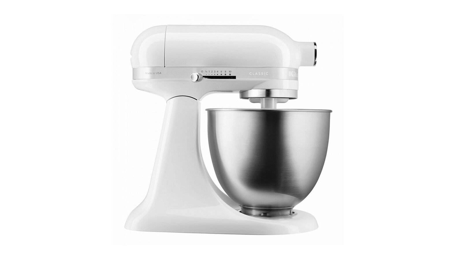 Планетарный миксер KitchenAid Classic 3,3 л, цвет: Белый