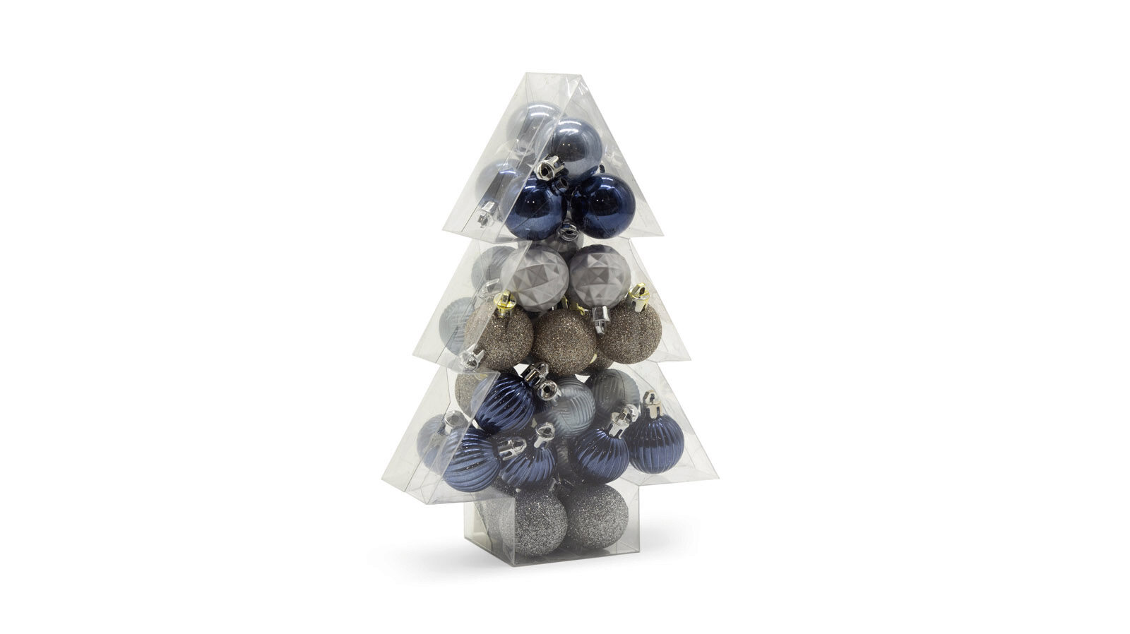

Набор ёлочных игрушек 34 шт. Tree Blue-White 3, Tree Blue-White 3