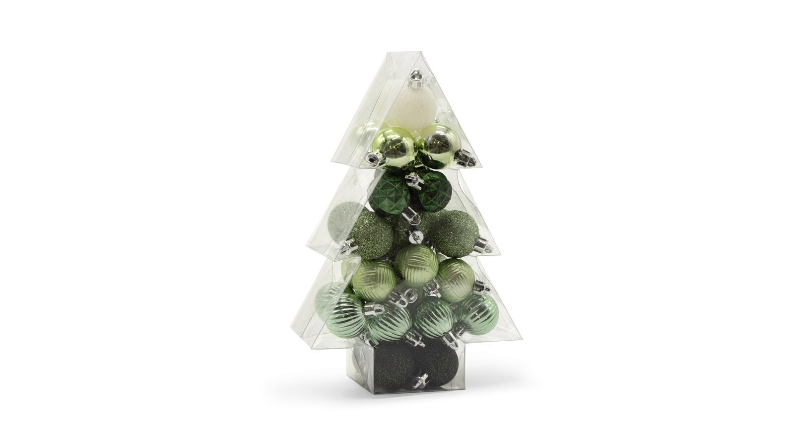 

Набор ёлочных игрушек 34 шт. Tree Green-White 3, Tree Green-White 3