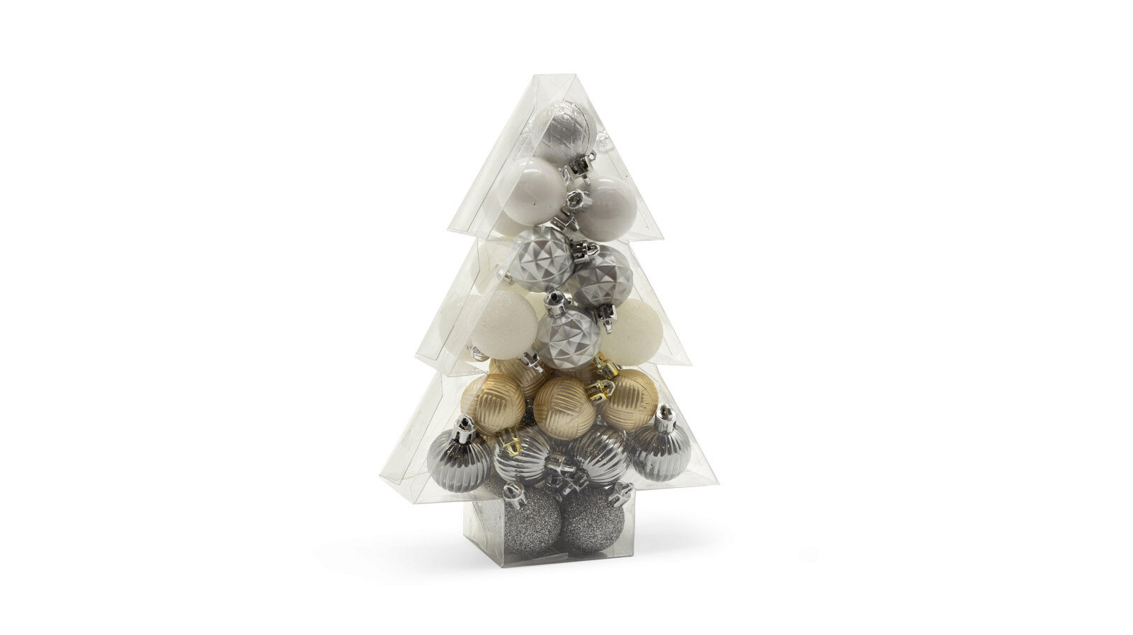 

Набор ёлочных игрушек 34 шт. Tree Silver 3, Tree Silver 3