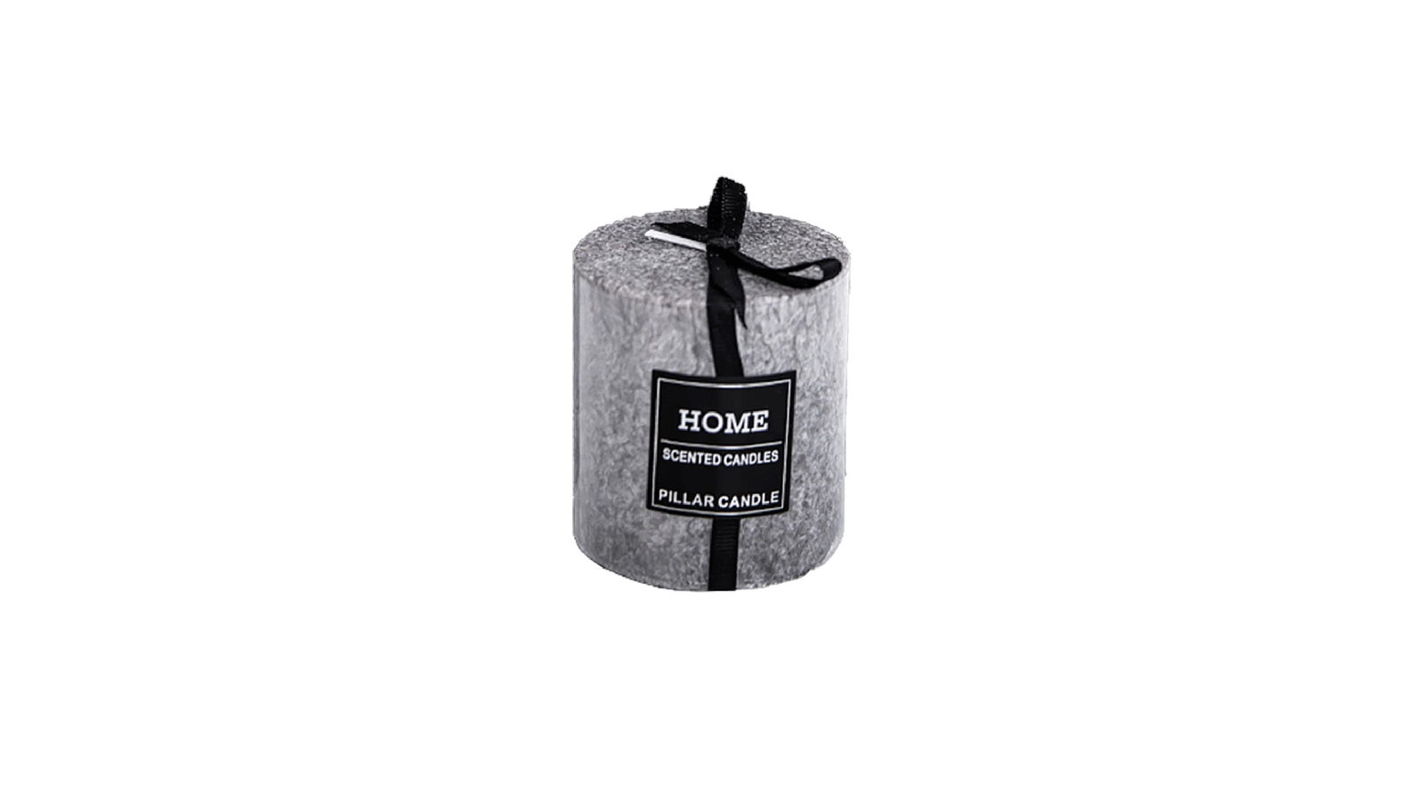 

Свеча Ice grain 7 20 см цвет серый, Ice grain 7 20 см цвет серый