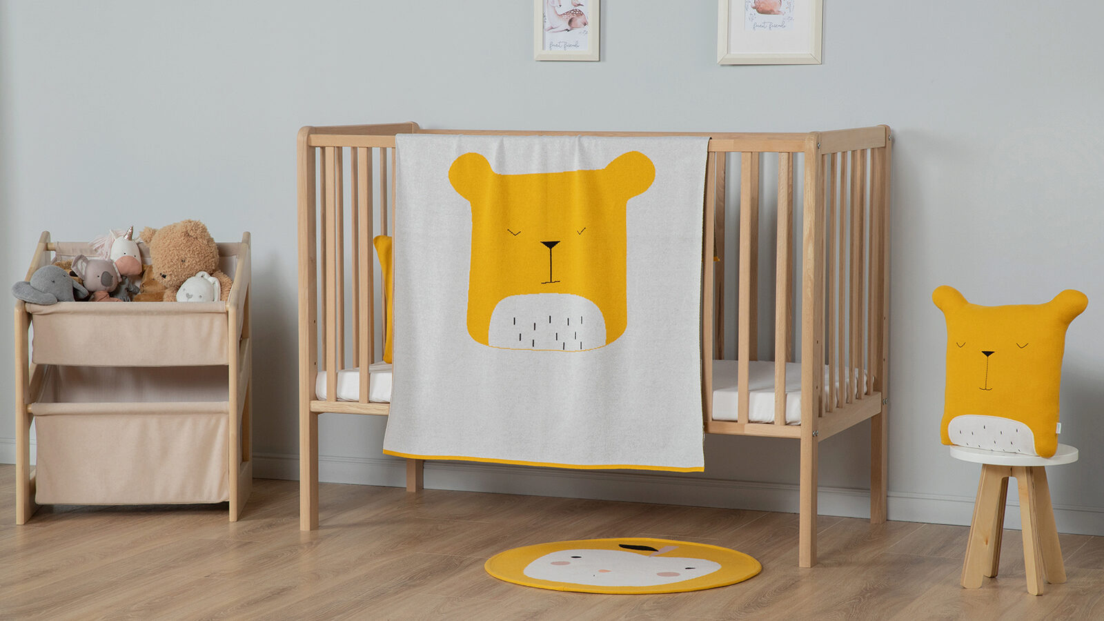 

Коллекция вязанного текстиля Funny sleeping bear, Funny sleeping bear