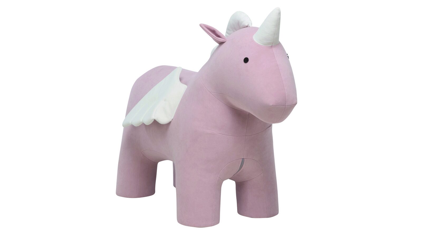 

Пуф детский Unicorn, цвет Нежно розовый, белый, Unicorn, цвет Нежно розовый, белый