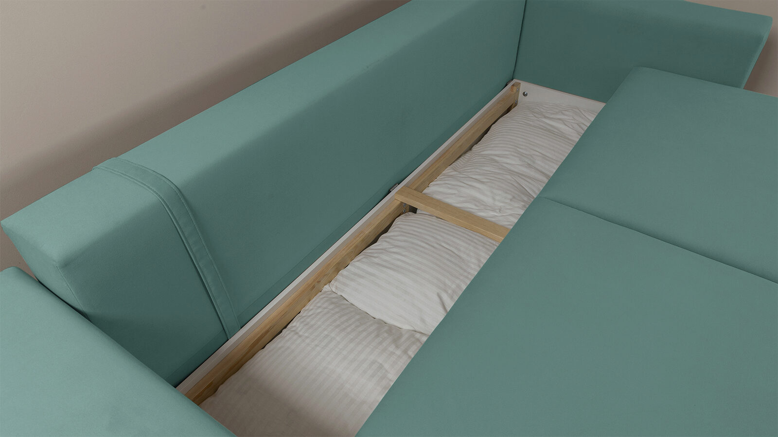 

Прямой диван Conti, полка LR, Светло-серый, Conti, полка LR