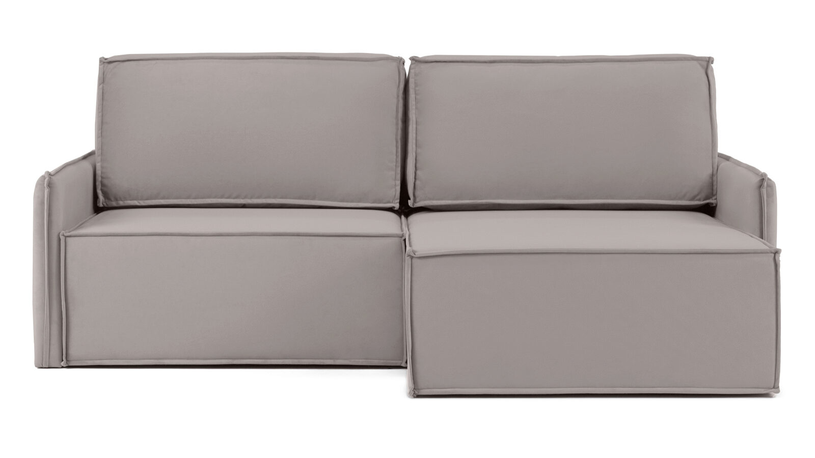 Угловой диван Klark 2 секционный с узкими подлокотниками