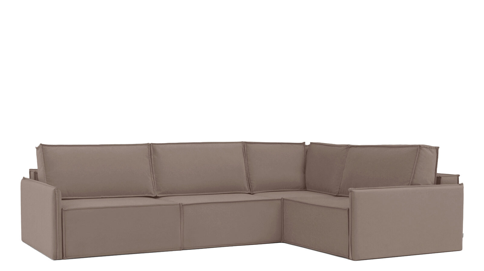 Угловой диван Klark 4-секционный с узкими подлокотниками