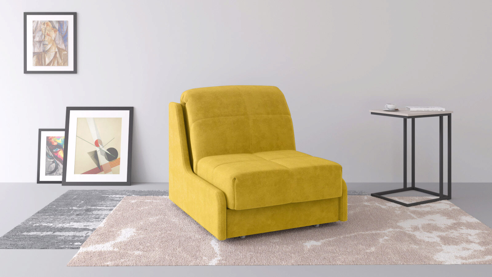 

Кресло-кровать Persey Nova Sky velvet 30, Желтый, Persey Nova Sky velvet 30