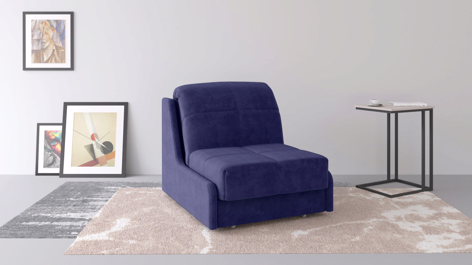 

Кресло-кровать Persey Nova Sky velvet 41, Синий, Persey Nova Sky velvet 41