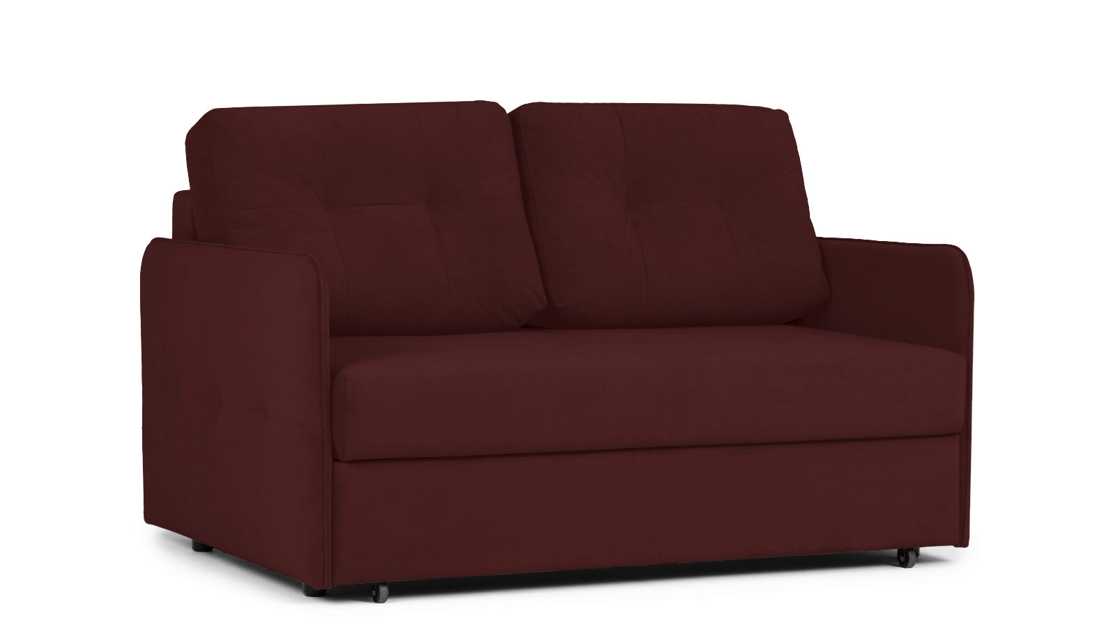 Прямой диван Loko MINI со спальным местом 140х200 и узкими подлокотниками