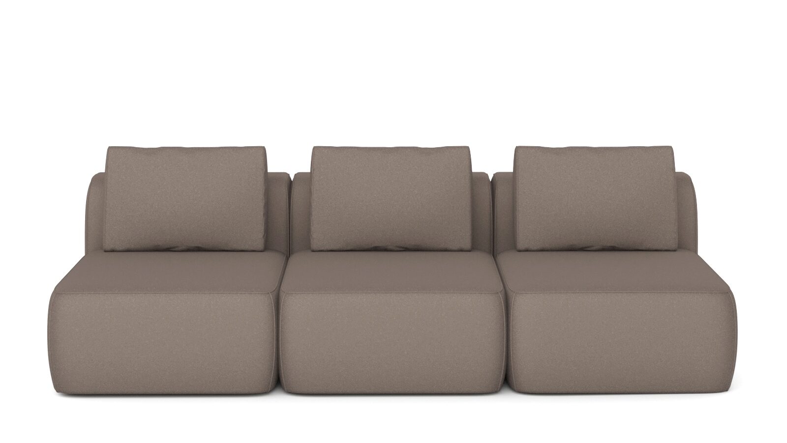 

Диван модульный 3-секционный Molto 85 85 85, Коричневый, Molto 85 85 85