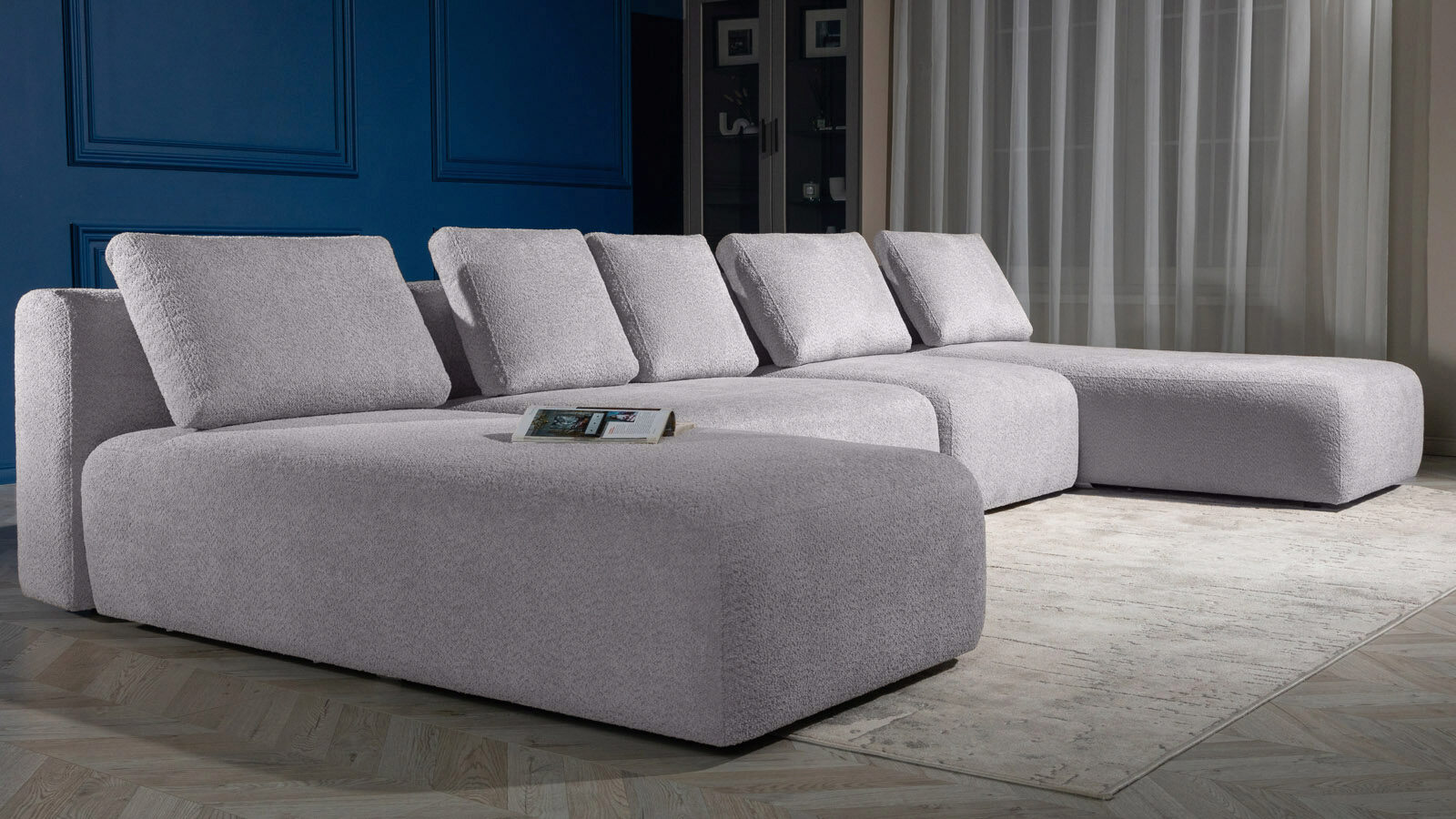 

Диван модульный 4-секционный Molto 170 125 85 170, Коричневый, Molto 170 125 85 170