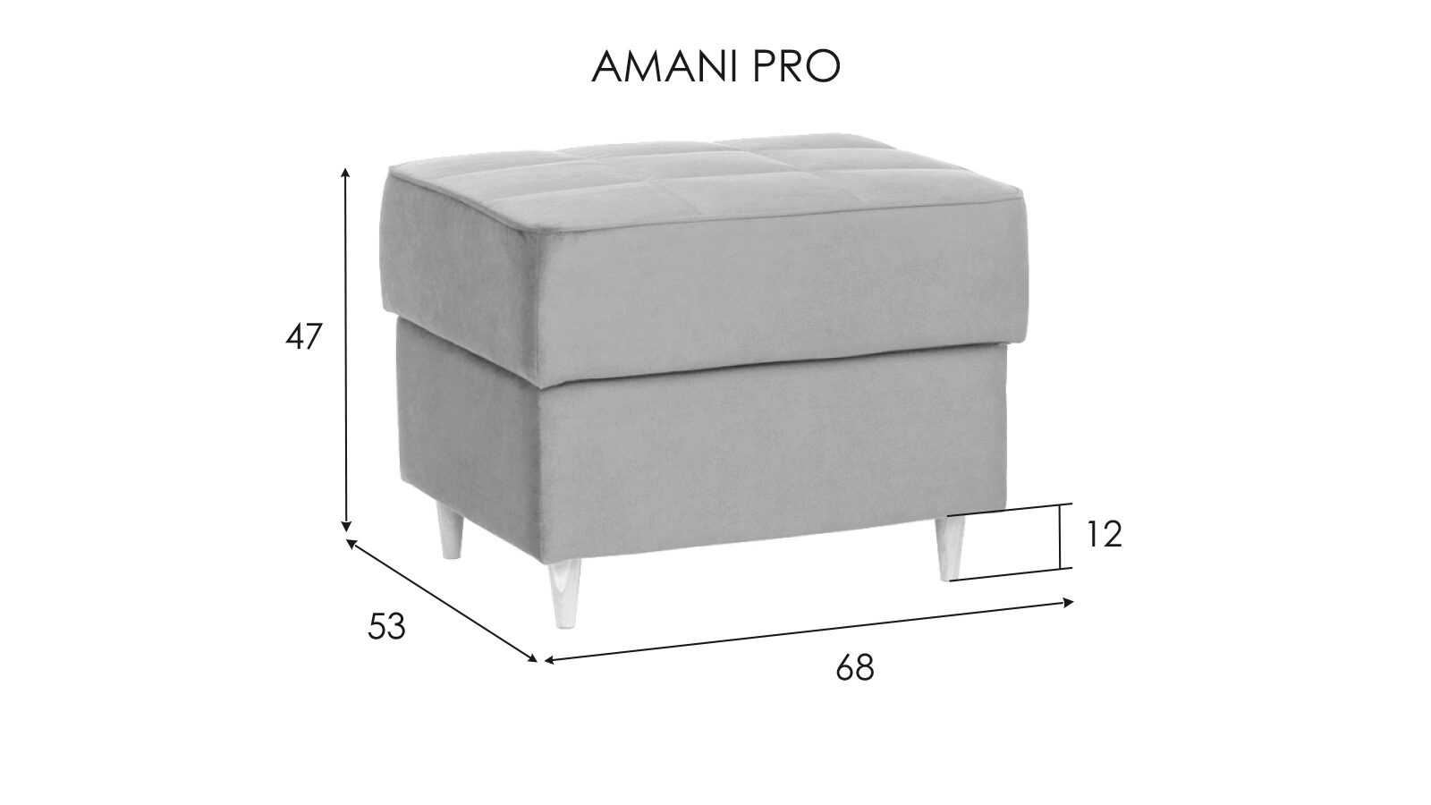 

Пуф Amani PRO, Зеленый, Amani PRO
