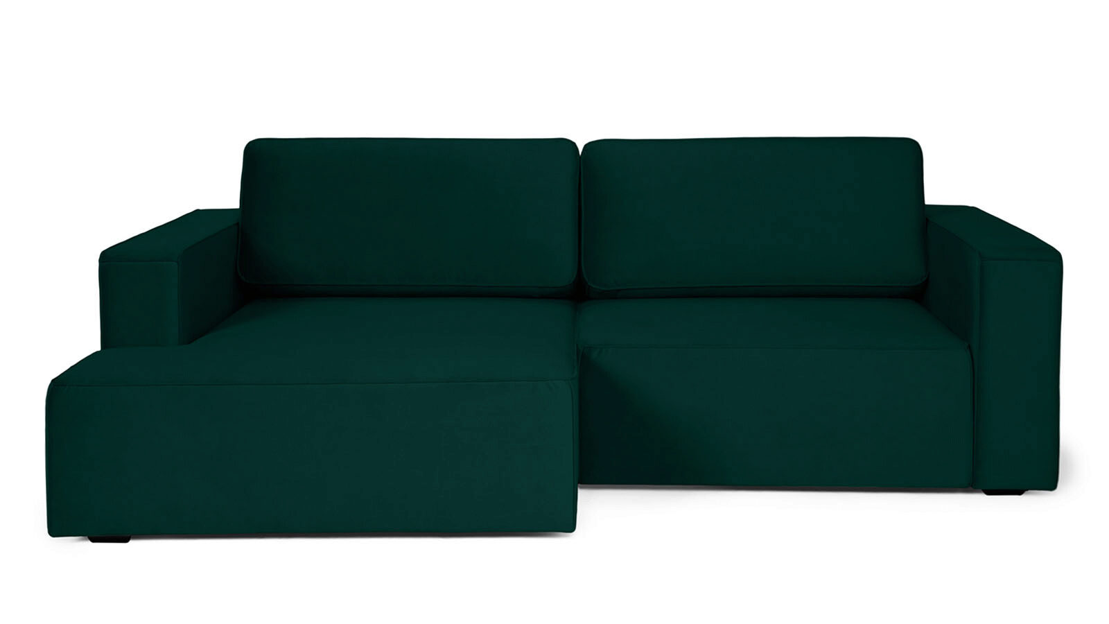 Угловой диван Ralf 2-секционный, с подлокотниками и канапе L