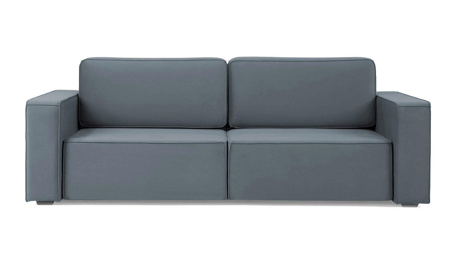 

Прямой диван Ralf 2-секционный, с подлокотниками, Светло-серый, Ralf 2-секционный, с подлокотниками