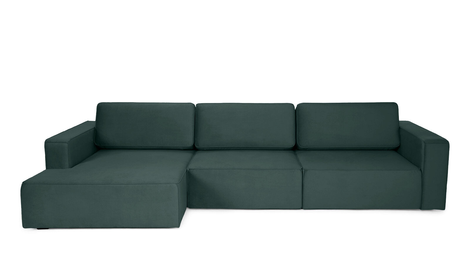 Угловой диван Ralf 3-секционный, с подлокотниками канапе L
