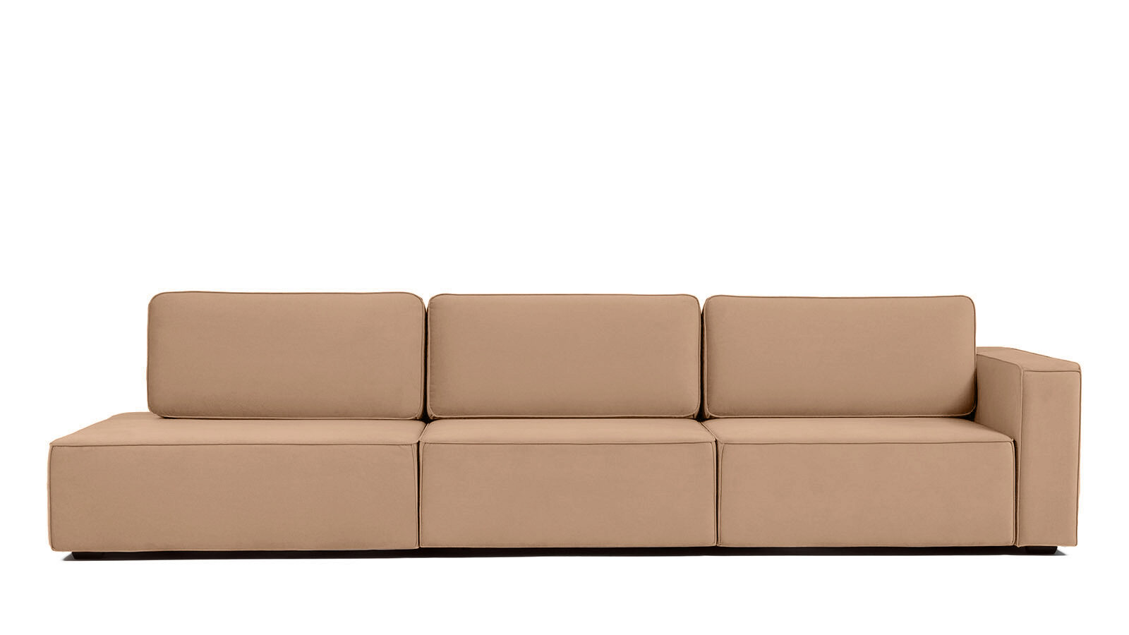 

Прямой диван Ralf 3-секционный, без подлокотника слева, Синий, Ralf 3-секционный, без подлокотника слева