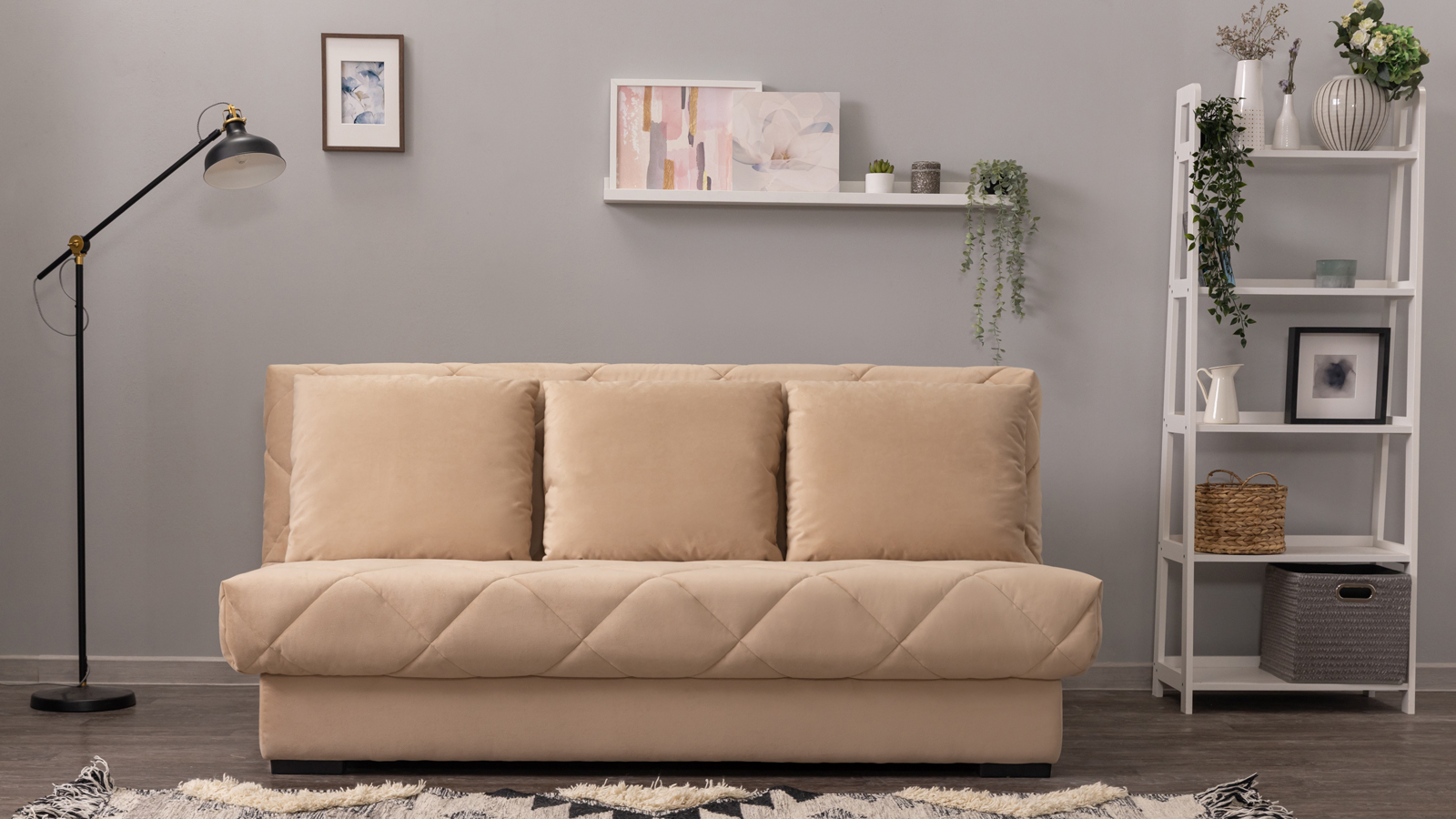 

Прямой диван Vega Nova Casanova beige, Бежевый, Vega Nova Casanova beige
