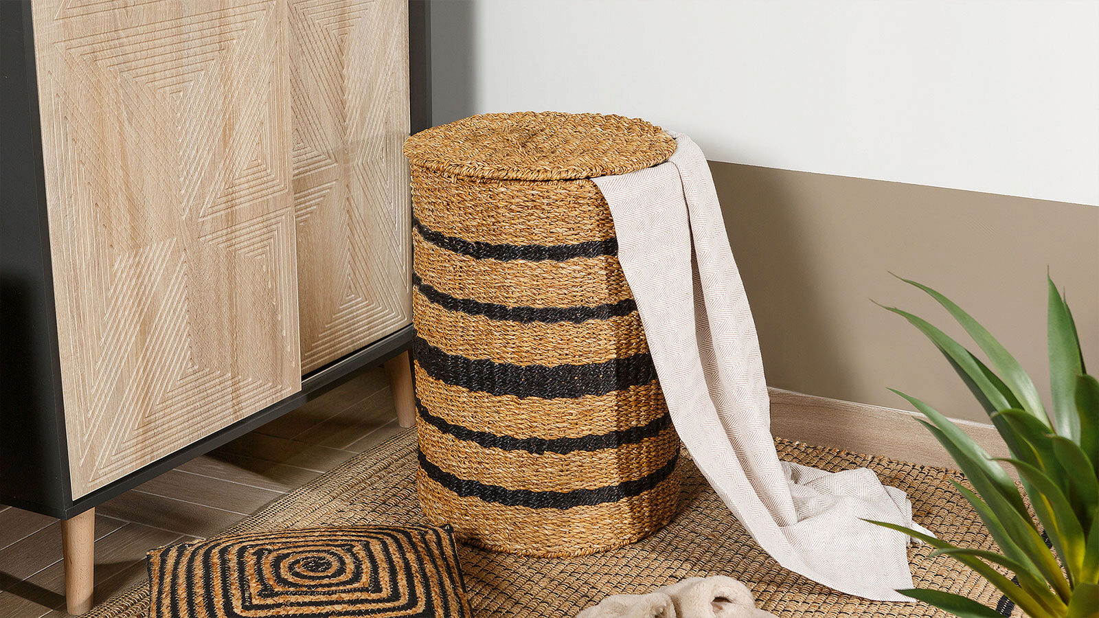 

Корзина декоративная Askona Home Seagrass 43 60 см, Askona Home Seagrass 43 60 см