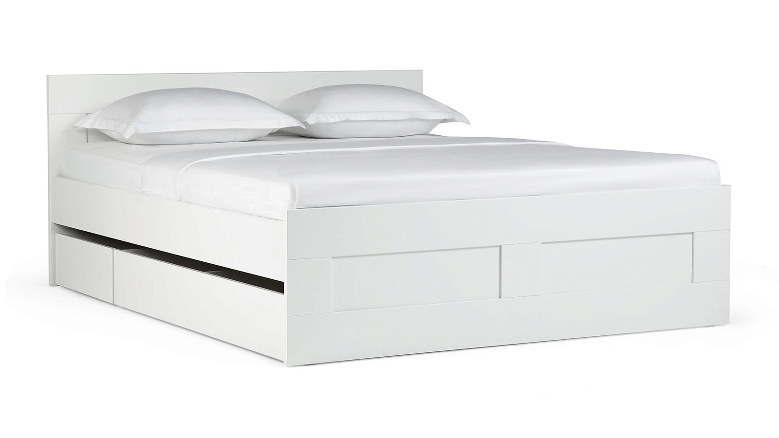 

Кровать с 2мя ящиками Istra, цвет Белый, Istra, цвет Белый
