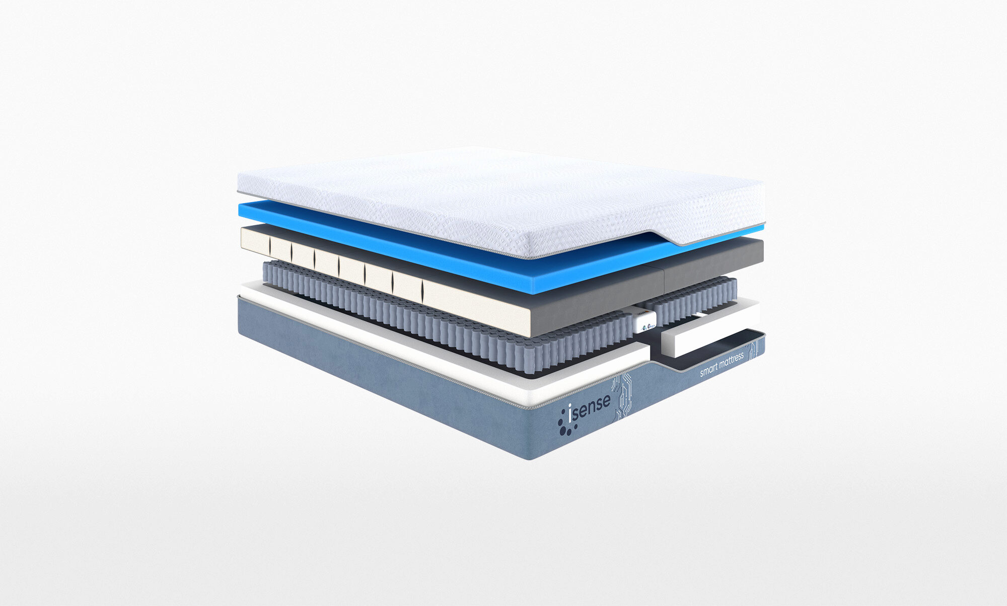 Матрас Askona Smart Mattress с технологией iSense и опцией Duetto