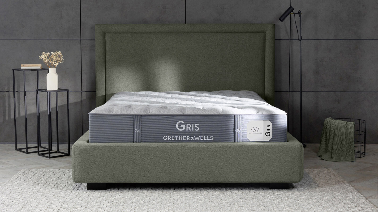 

Анатомический матрас Grether Wells Gris, Grether Wells Gris