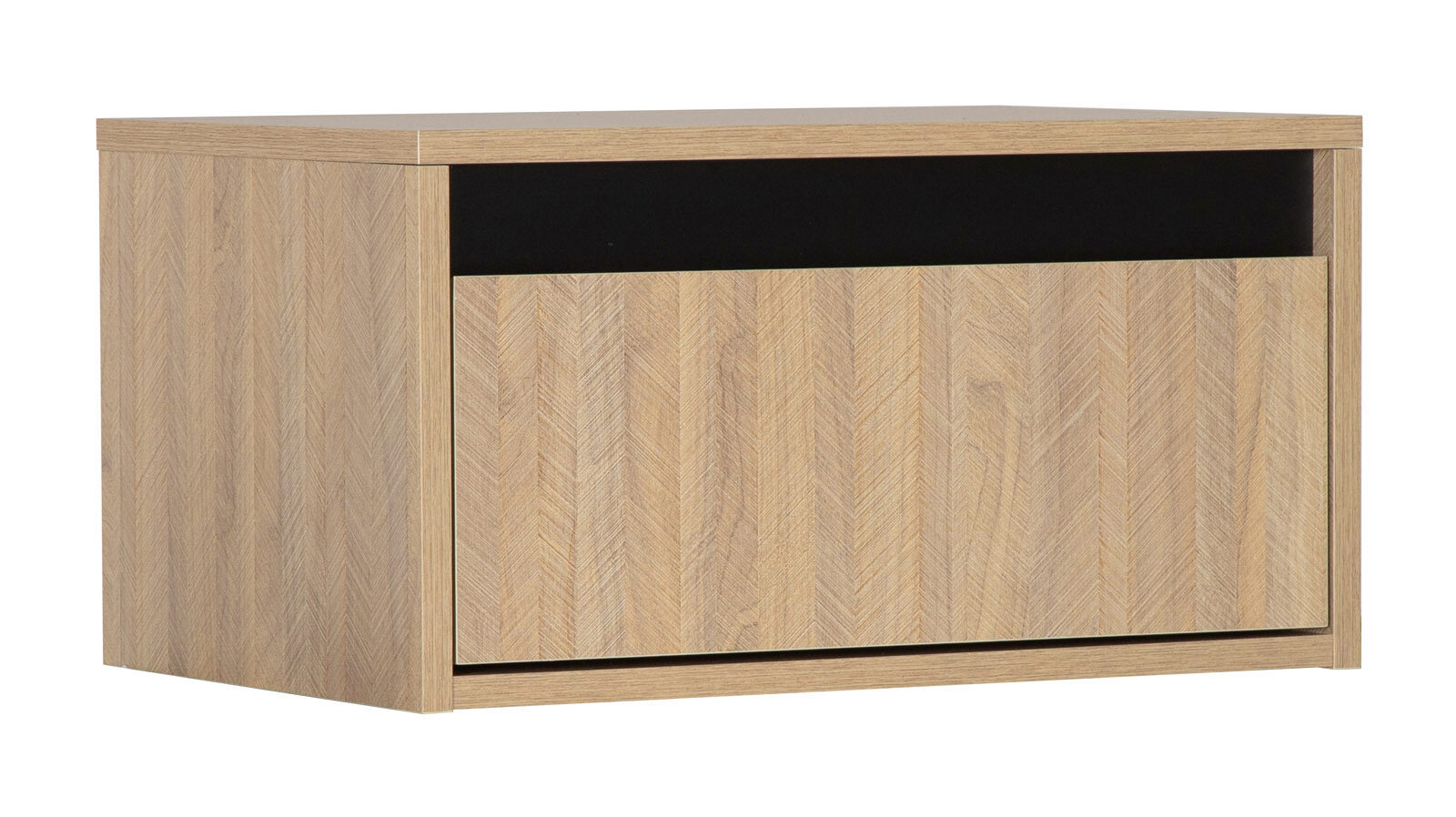 

Тумба прикроватная с ящиком навесная Felino, цвет Французская ель, Черный, Неизвестно, Felino, цвет Французская ель, Черный