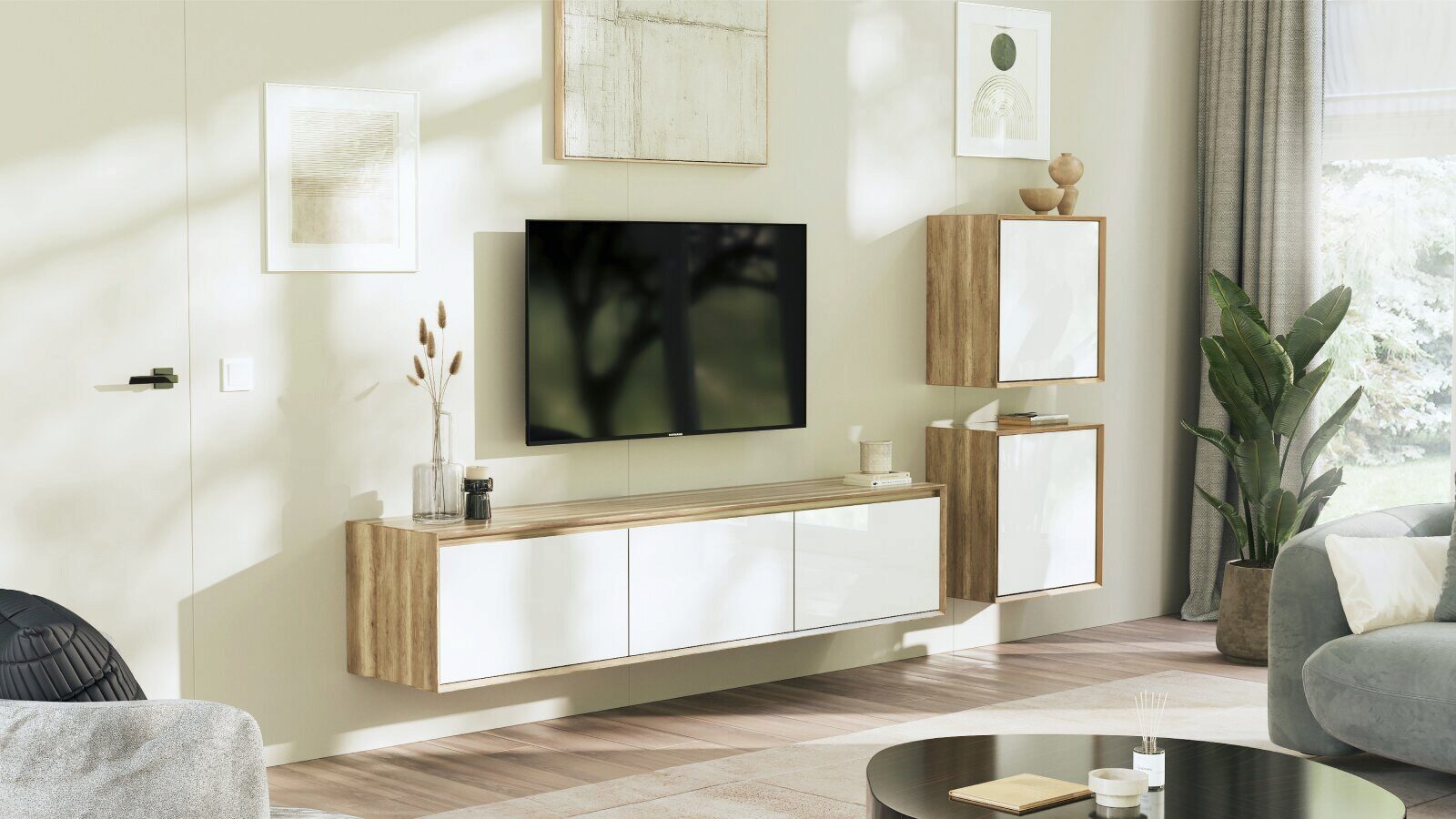 

Гостиная Glass, цвет Дуб Белый, Неизвестно, Glass, цвет Дуб Белый