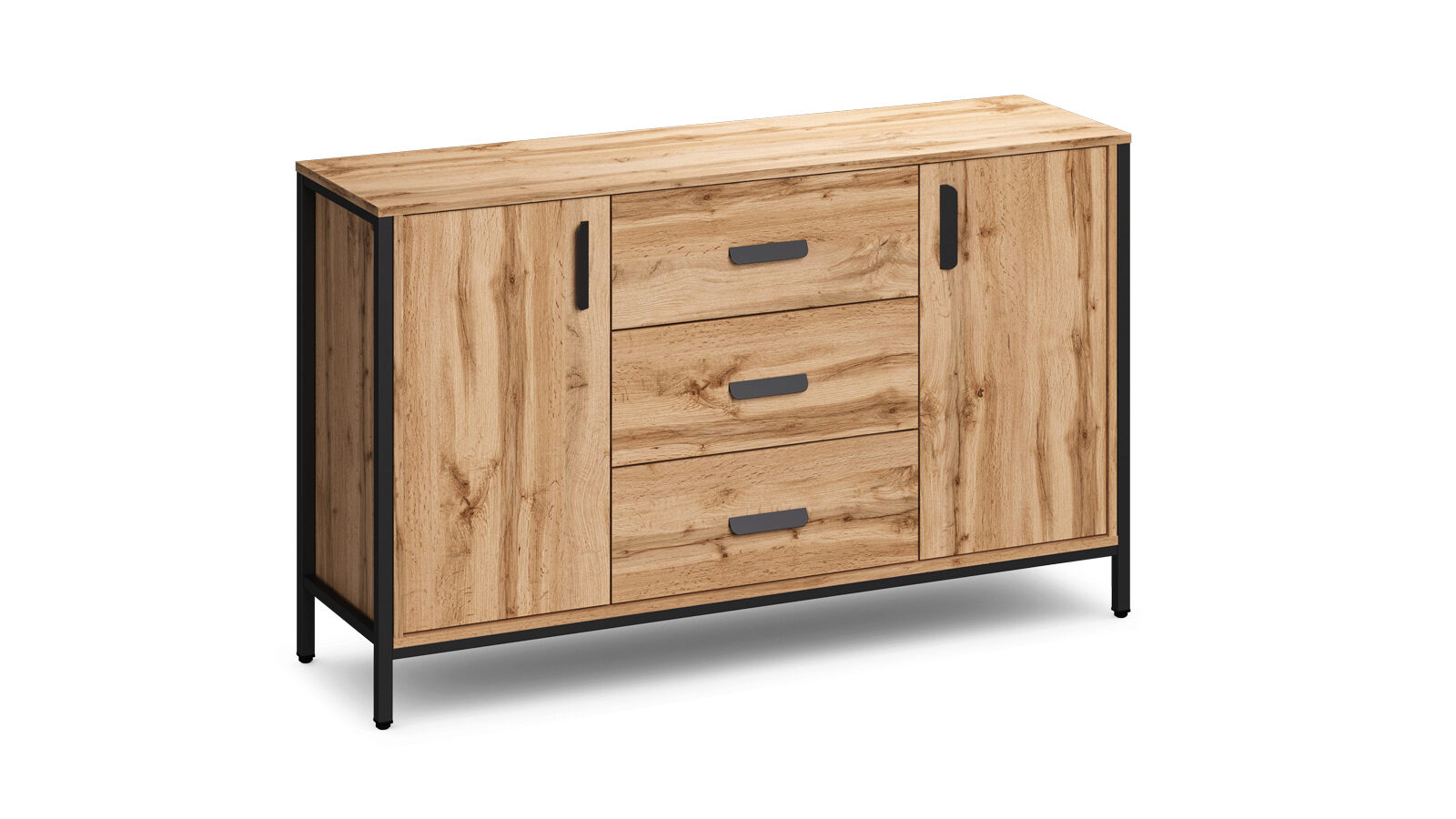 

Комод 3 ящика, 2 двери Baikal, цвет Дуб Натюрель, Baikal, цвет Дуб Натюрель