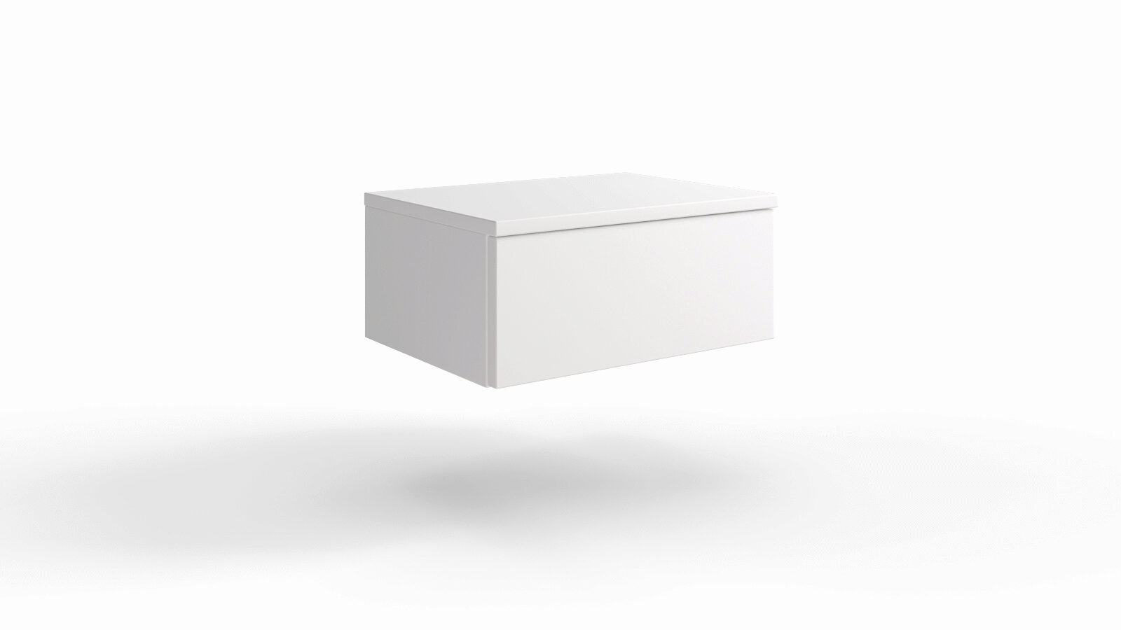 Тумба навесная Pronto, цвет Белый премиум