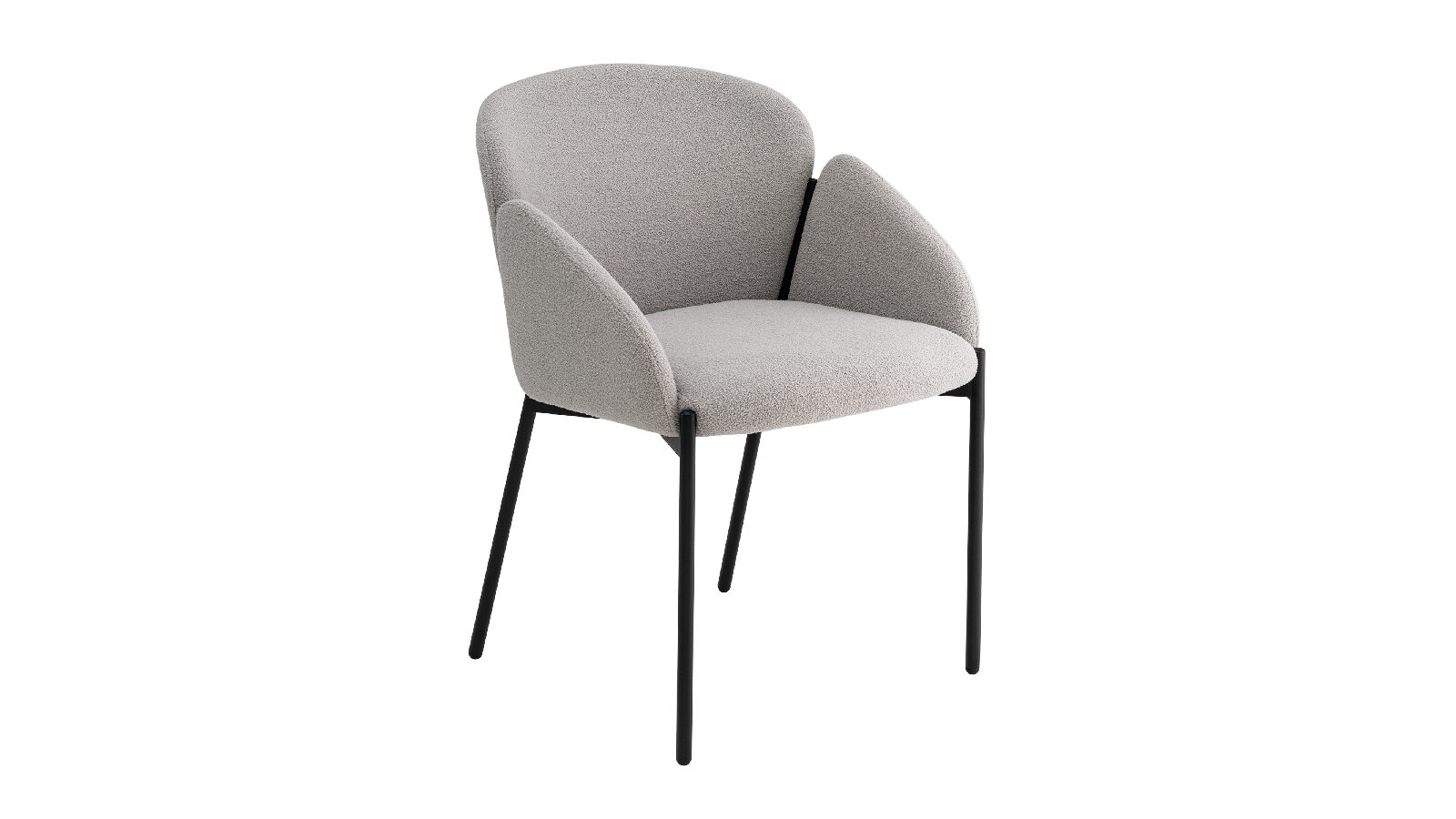 

Стул обеденный Melia, цвет светло-серый, Неизвестно, Melia, цвет светло-серый