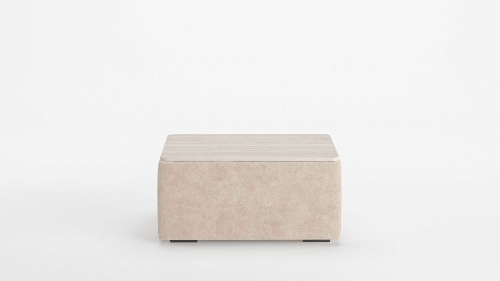 Журнальный стол-пуф Cristofer, цвет Ясень Шимо Светлый