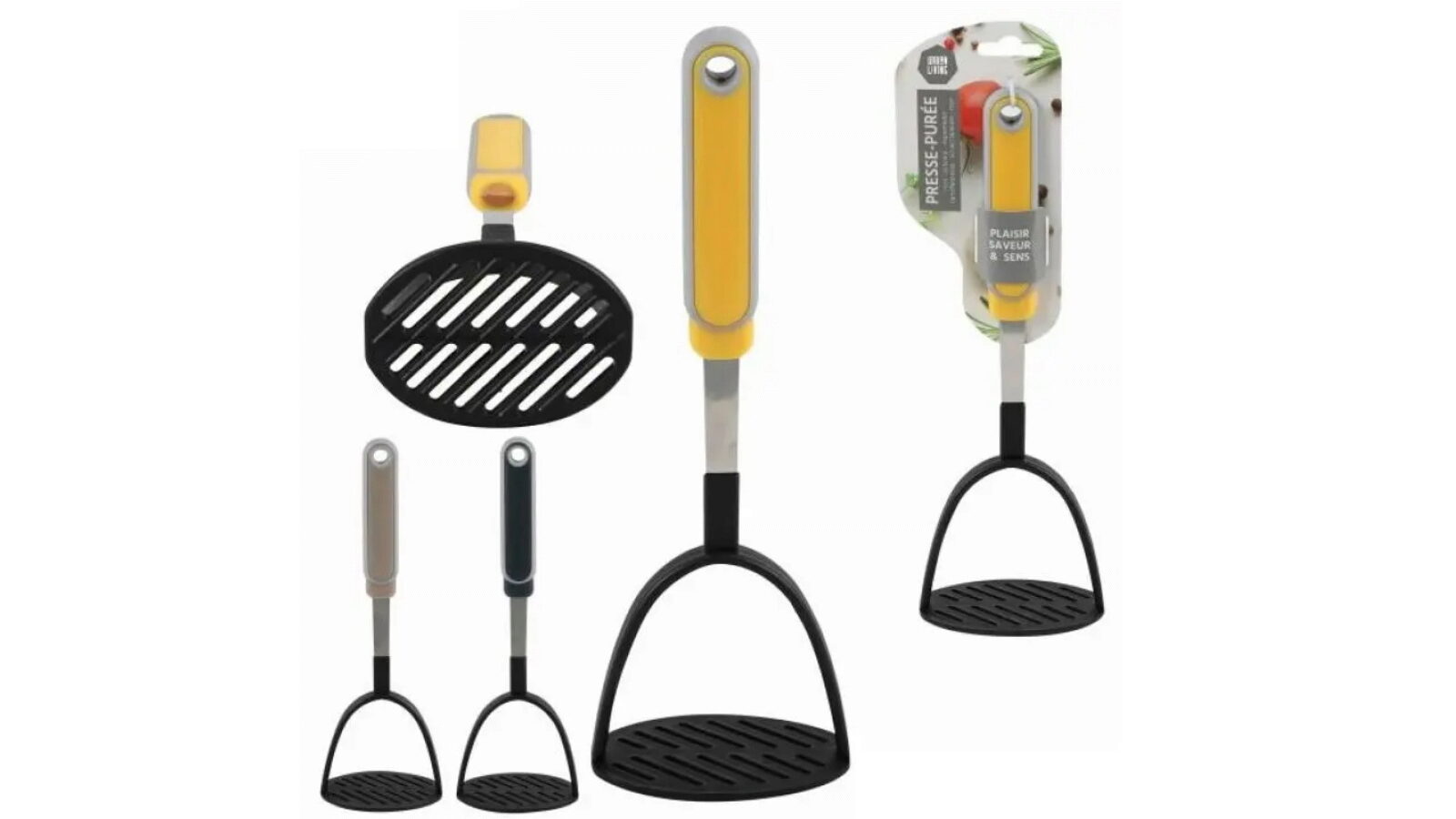 

Пресс-пюре Liberty basic серый/серо-коричневый/горчичный, Liberty basic серый/серо-коричневый/горчичный