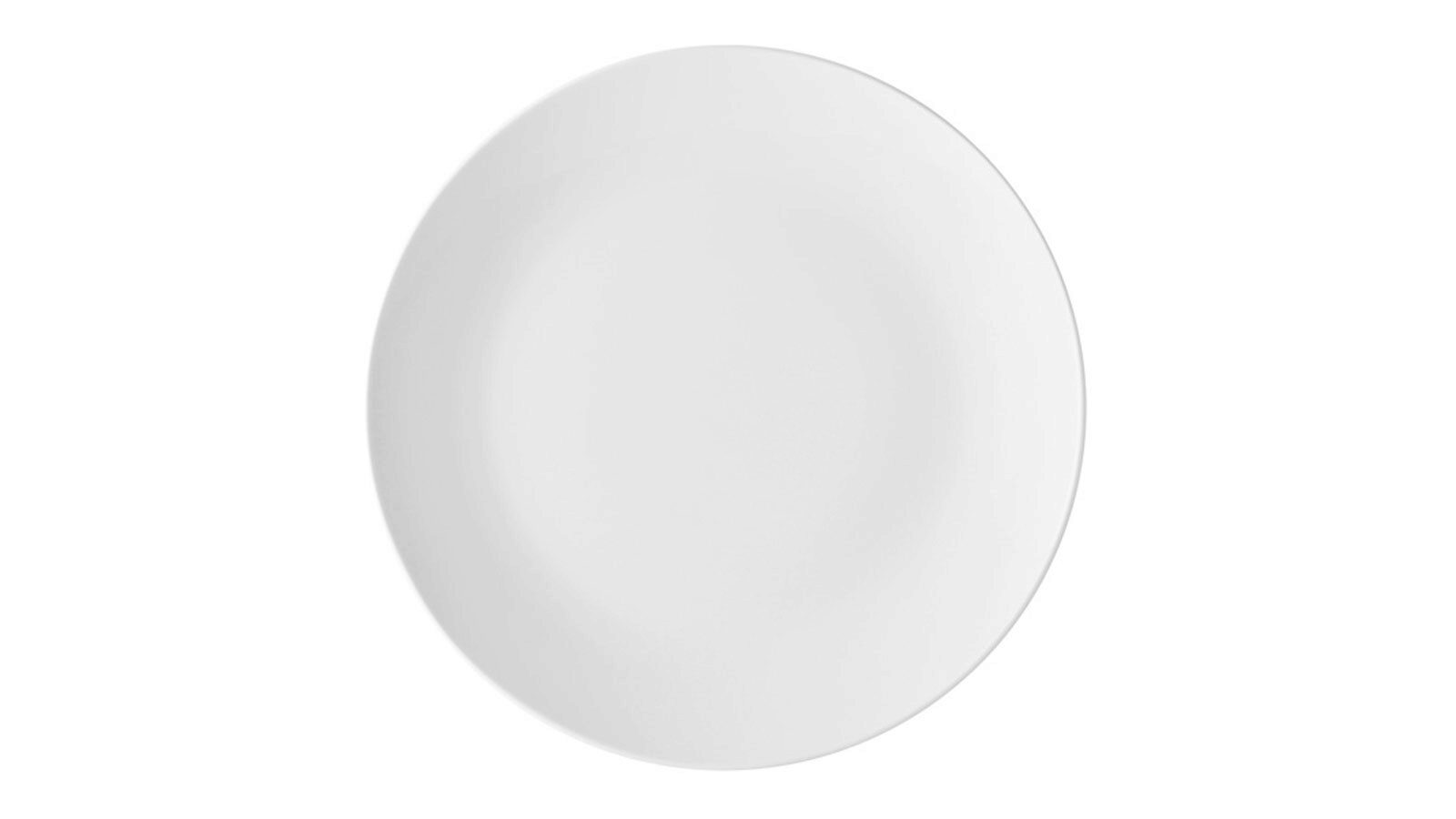 Тарелка закусочная Белая коллекция 23 см