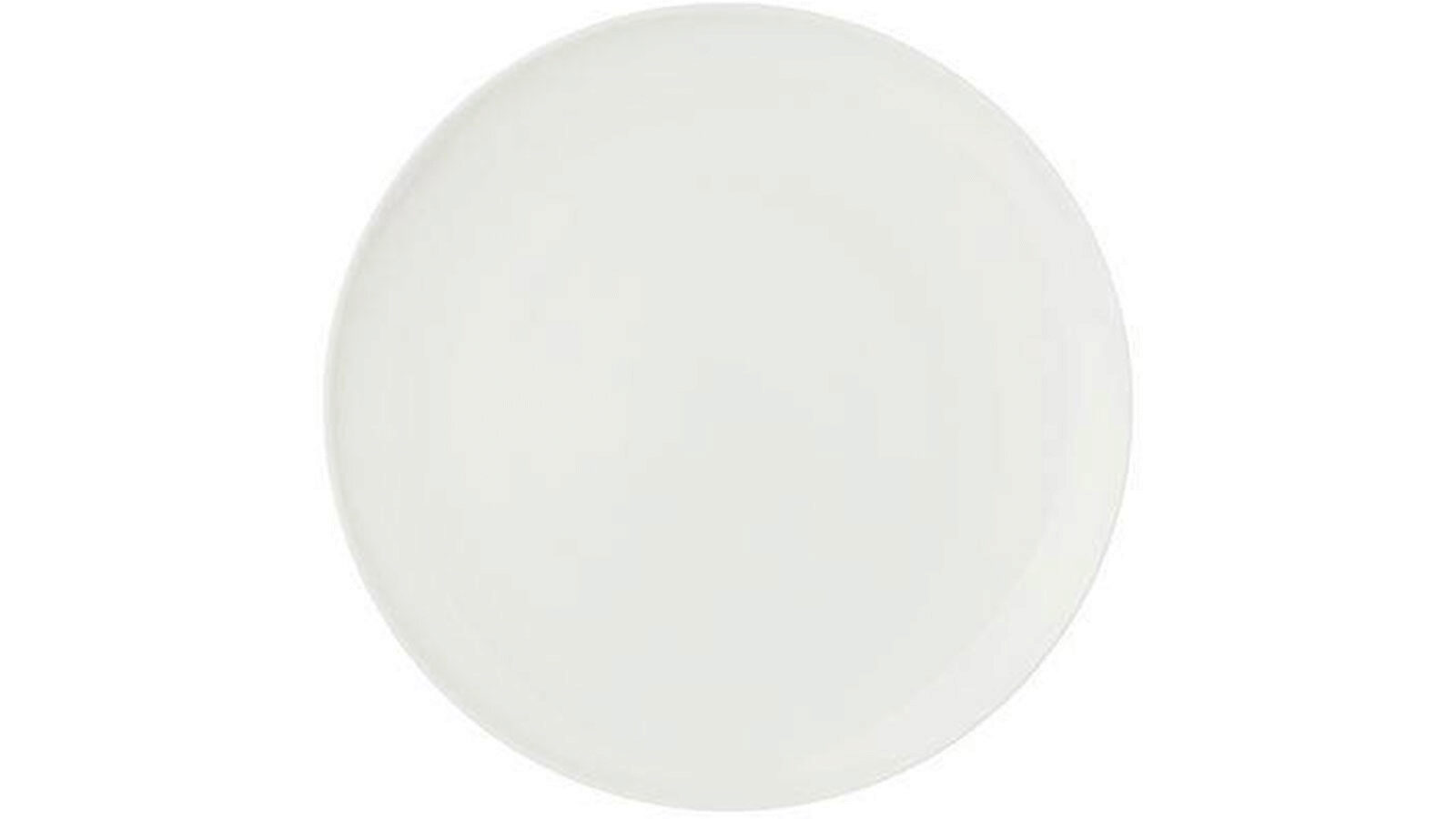 Тарелка обеденная Silk 27 см цвет белый
