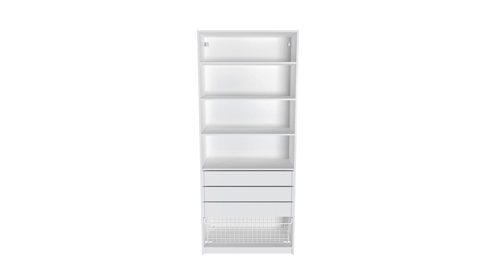 

Гардеробная Keep (Кип), модуль 100*236*35, набор 3, Белый, Keep (Кип), модуль 100*236*35, набор 3, Белый