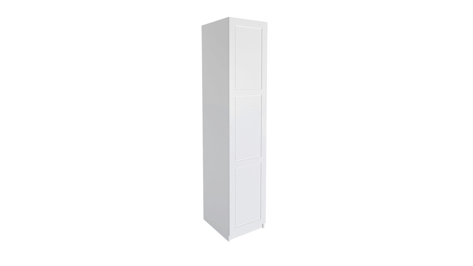Гардеробная Keep (Кип), распашная, модуль 050*236*058, набор 1, цвет Белый, Дверь МДФ 3.1 Белый