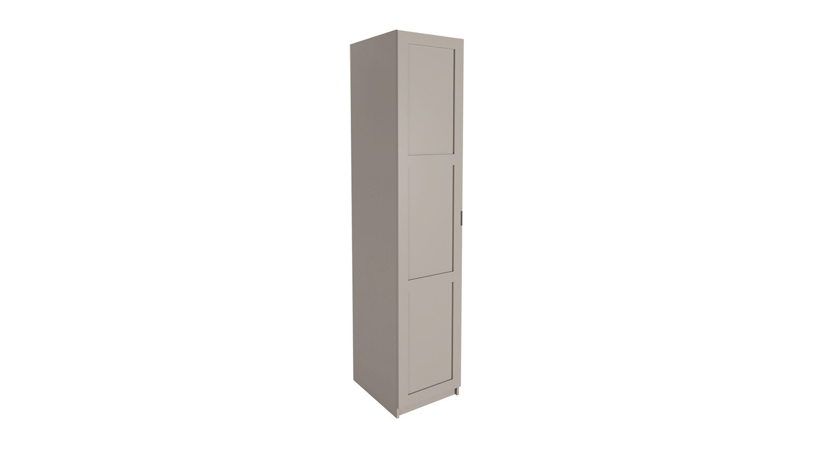 Гардеробная Keep (Кип), распашная, модуль 050*236*058, набор 2, цвет Бежевый дымчатый, Дверь МДФ 3.1 Бежевый