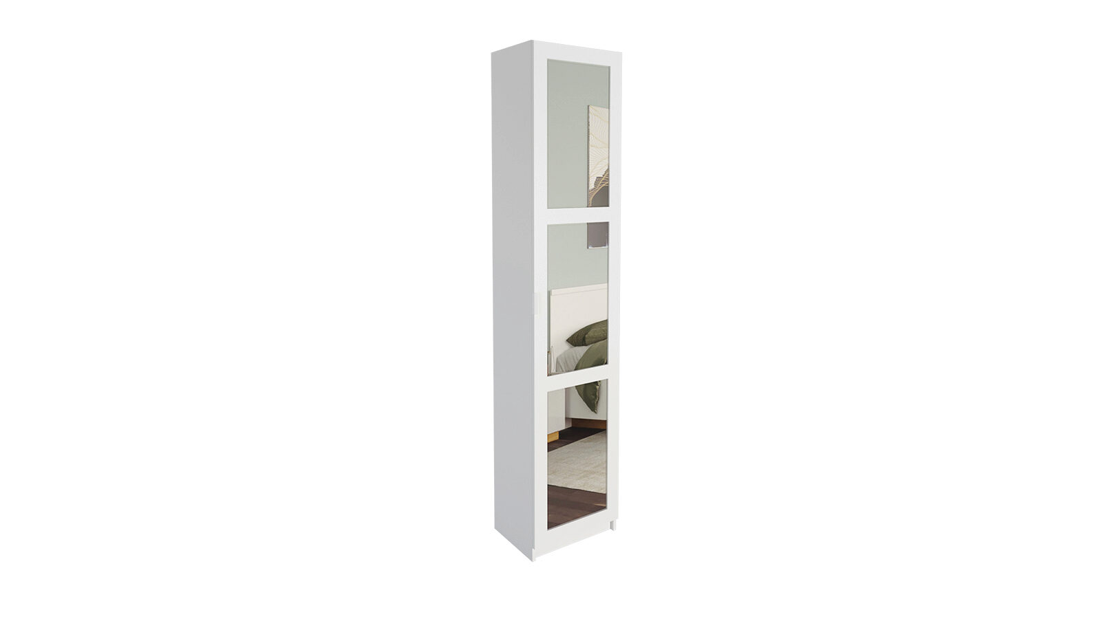 Гардеробная Keep (Кип), распашная, модуль 050*236*035, набор 2, цвет Белый, Дверь МДФ 3.2 Белый