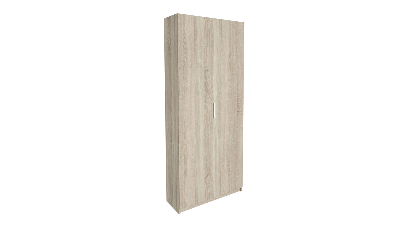Гардеробная Keep (Кип), распашная, модуль 100*236*035, набор 1, цвет Дуб новато светлый, Дверь ЛДСП Дуб новато светлый