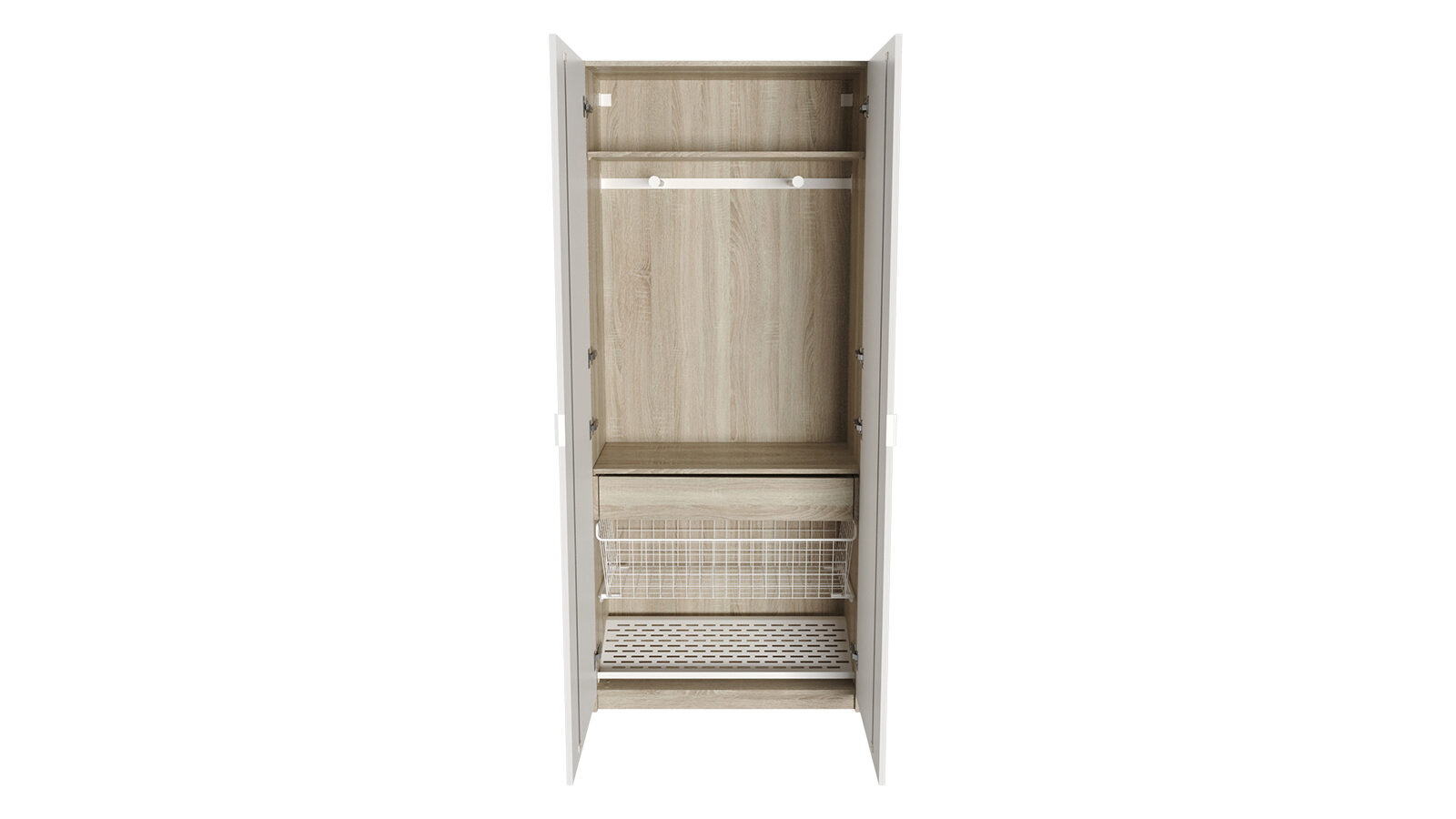

Гардеробная Keep (Кип), распашная, модуль 100*236*035, набор 2, цвет Дуб новато светлый, Дверь МДФ 3.2 Белый, Keep (Кип), распашная, модуль 100*236*035, набор 2, цвет Дуб новато светлый, Дверь МДФ 3.2 Белый