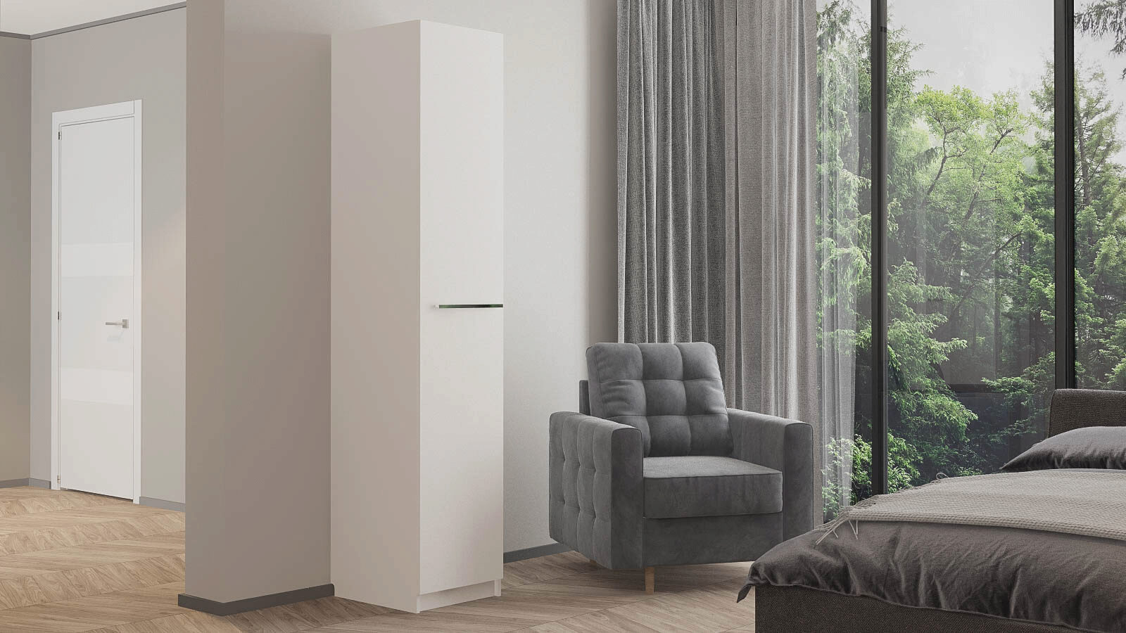 

Шкаф однодверный Noble 45 см, цвет Белый премиум, Noble 45 см, цвет Белый премиум