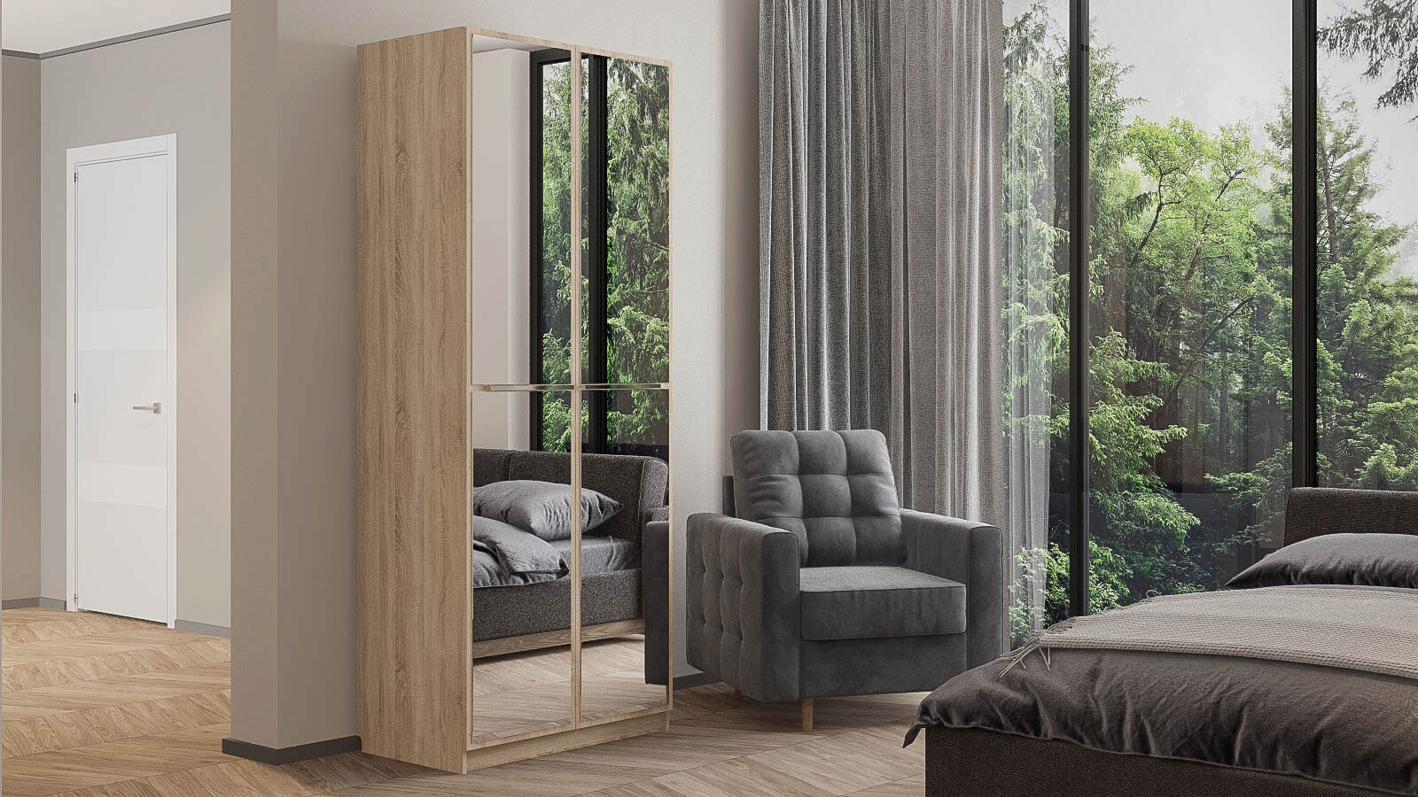 

Шкаф двухдверный Noble 90 см, цвет Дуб бардолино, Noble 90 см, цвет Дуб бардолино