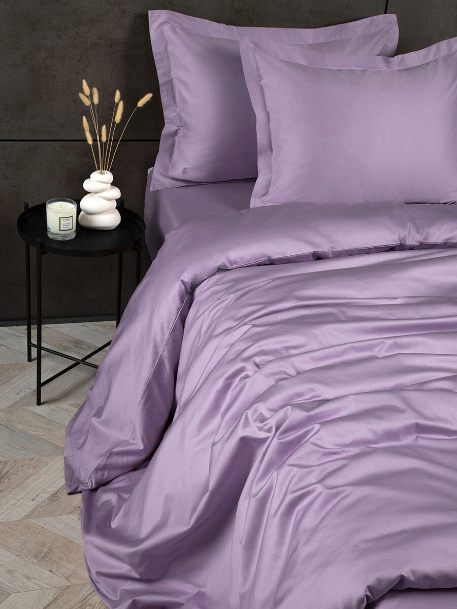 

Комплект постельного белья с простыней Classic Sateen Фиалка, Classic Sateen Фиалка